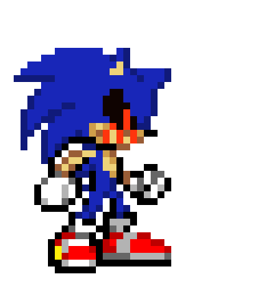 [d46952] Sonic.exe pixel art