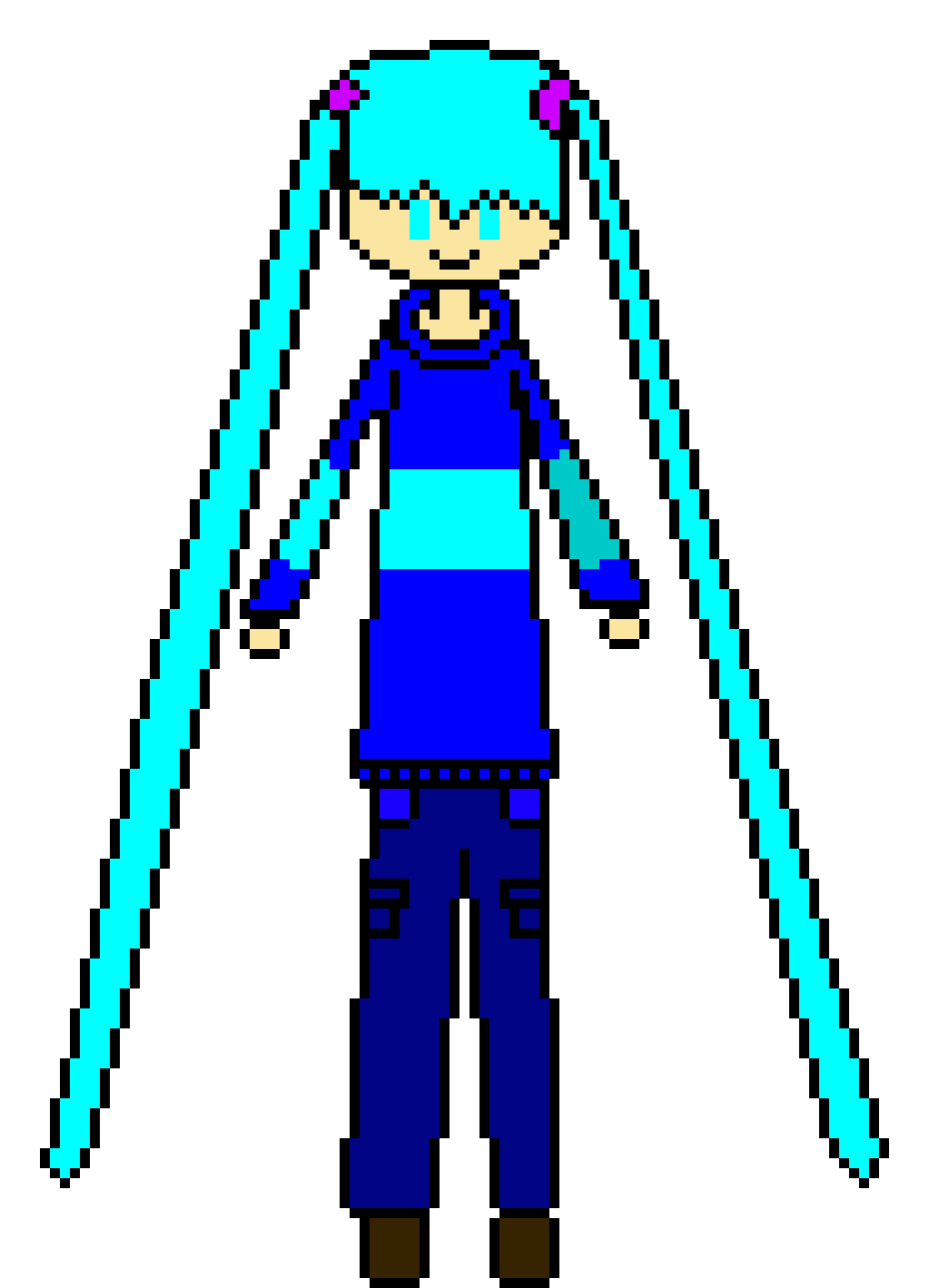 [990543] POWER MIKU SPRITE (I uncovered this from the ashes. Its CV -T)