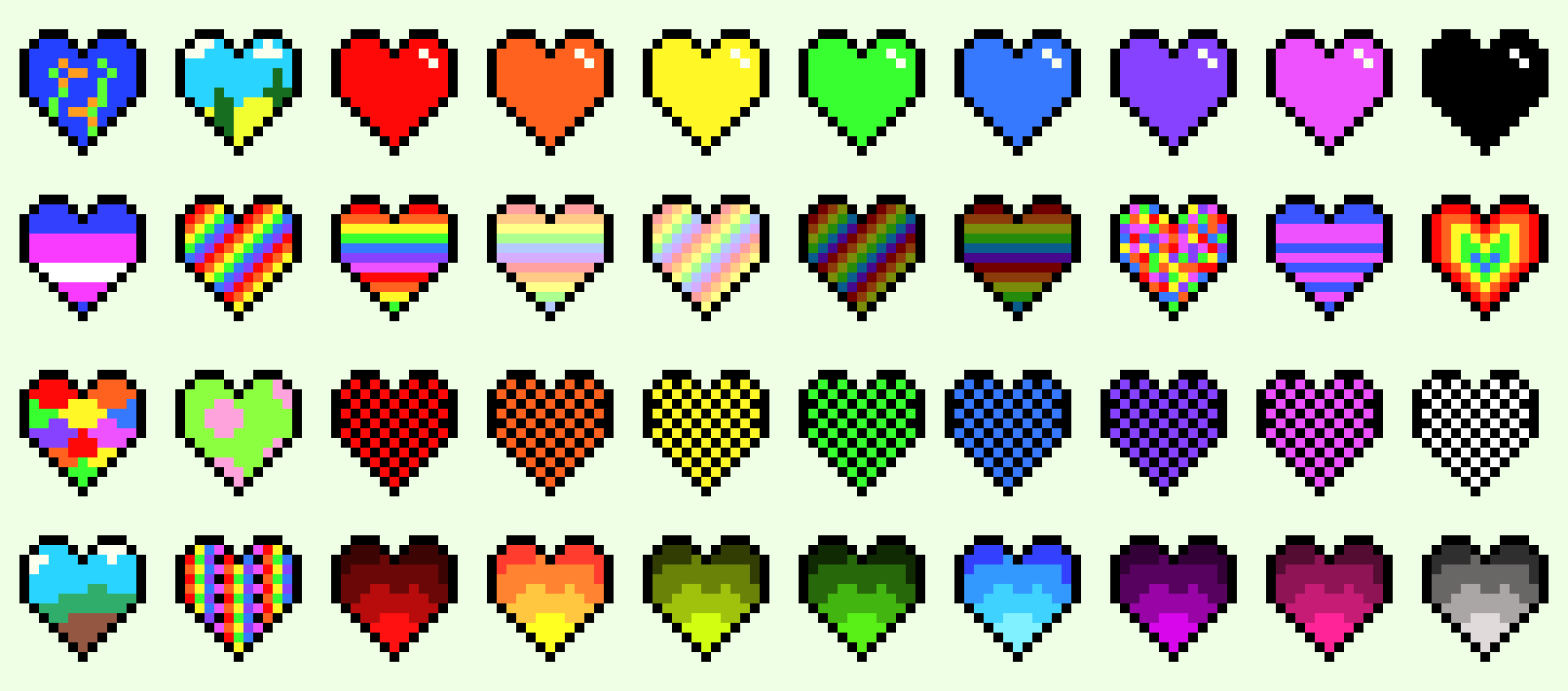 [9664c4] Hearts Background