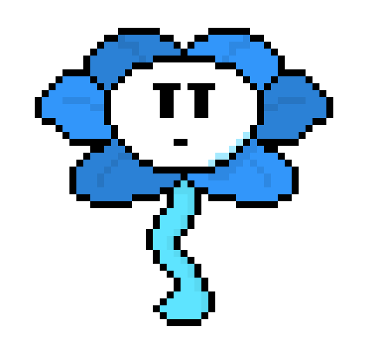 [9664c4] Floodtale (my AU) Flowey Sprite