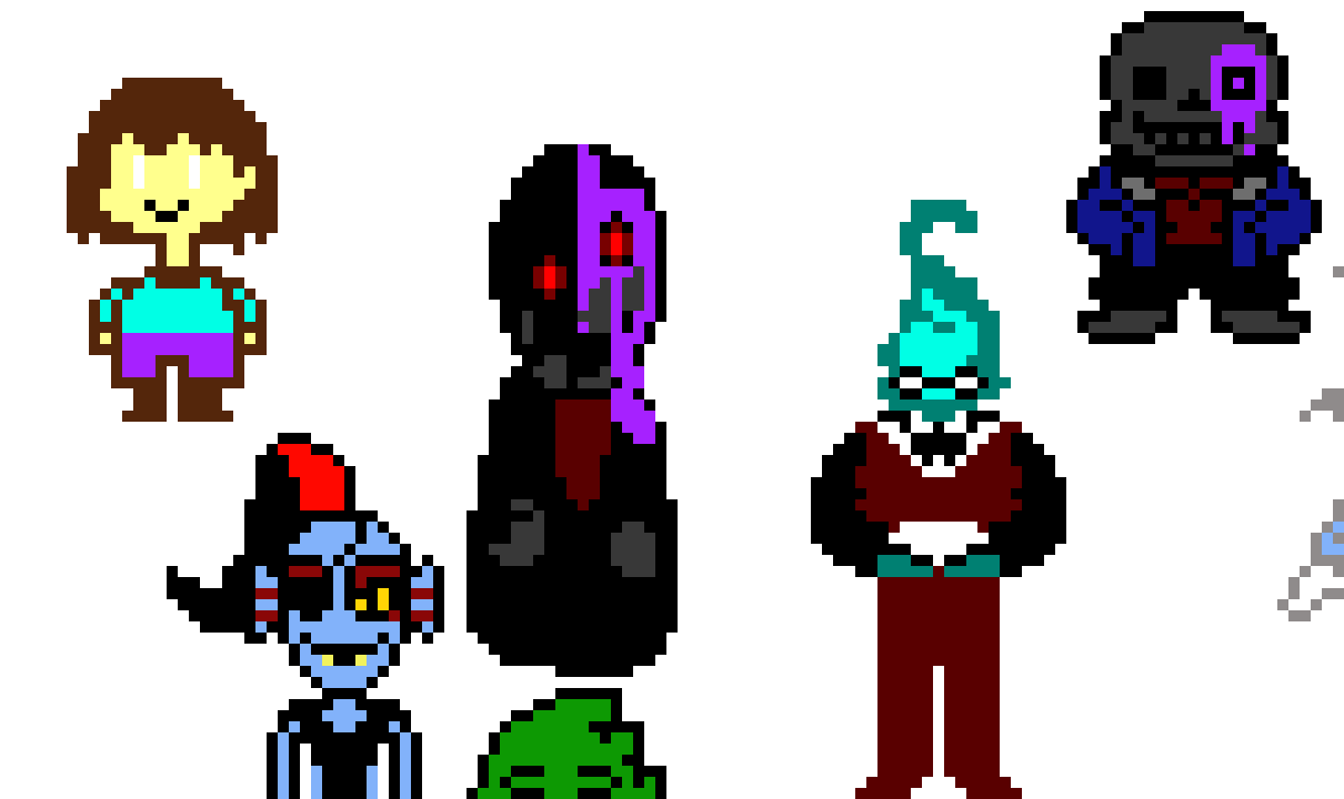 [99b650] some ender-tale characters