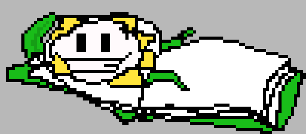 [a891e5] Flowey in a book