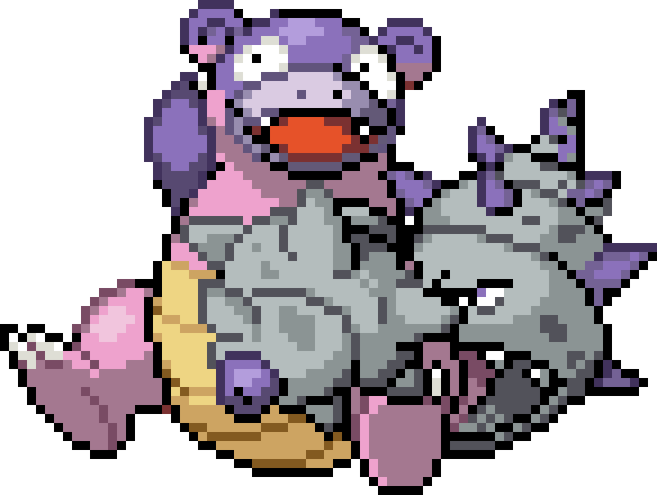 [c69785] Kantonian Slowbro + Galarian Slowbro