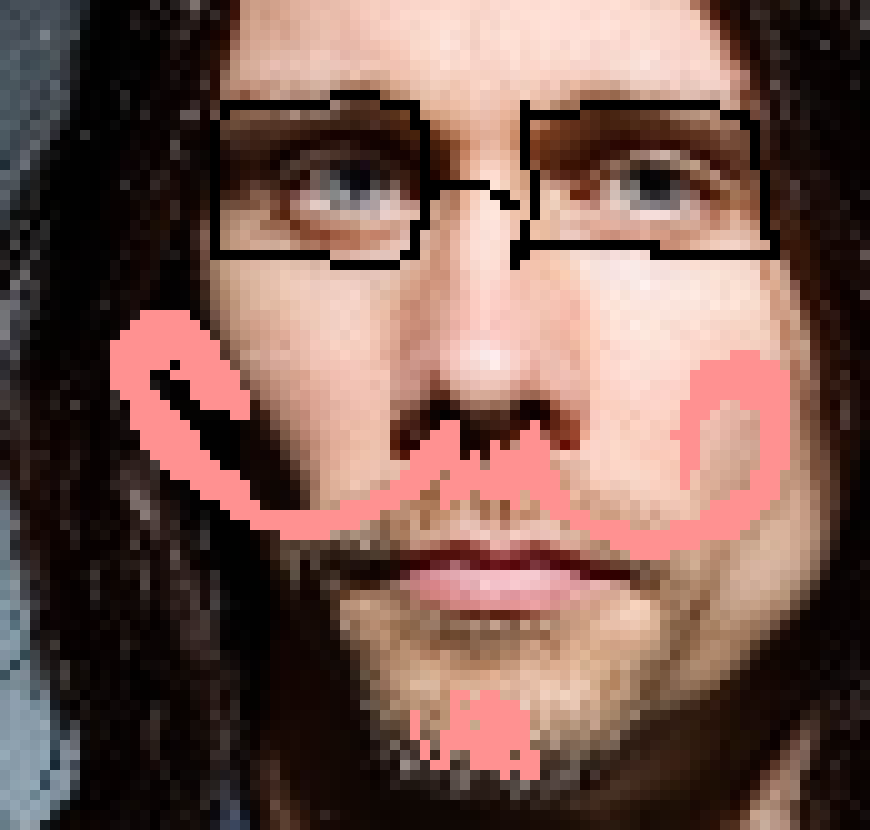 [8c660b] white man stare