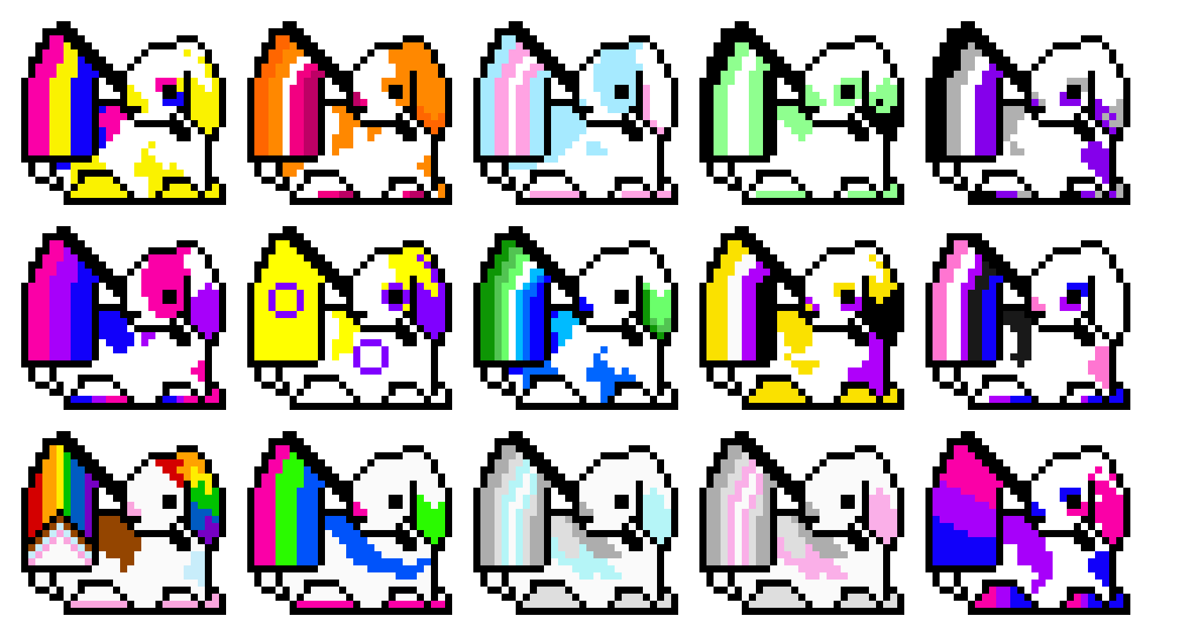 [9179f1] Pride bunnies
