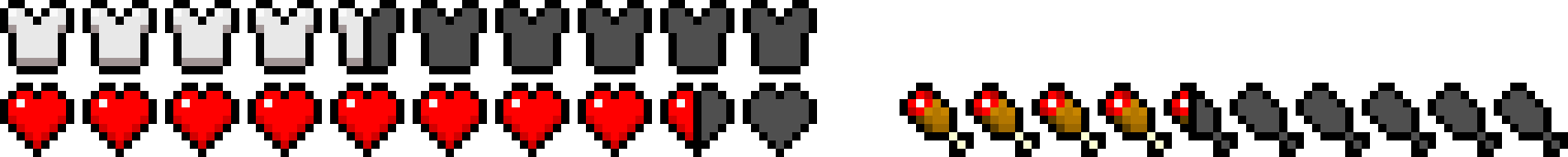 [5fbd0f] All Minecraft Hot Bar Icons