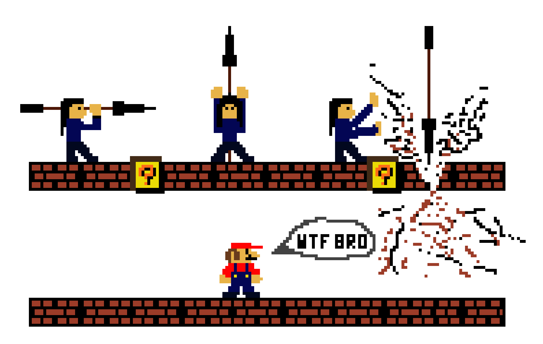 [9664c4] mario destruction