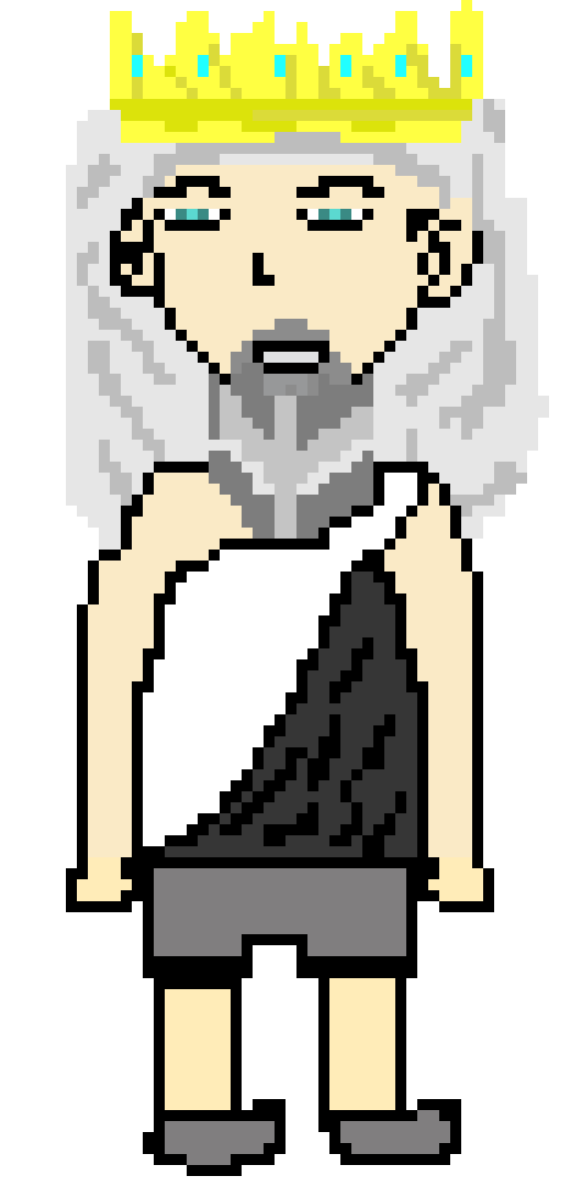 [9664c4] Zeus Pixel Art-Donya