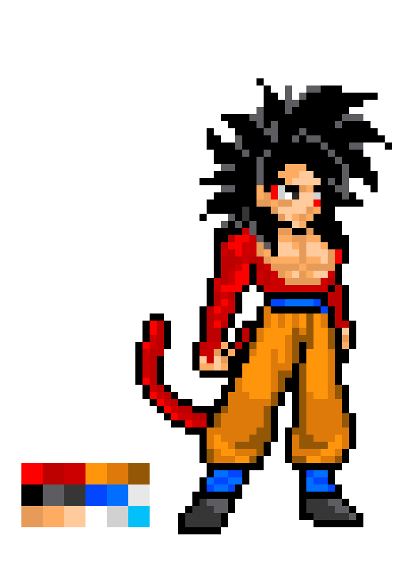 [58fd2b] Lunar Saiyan Ultra Instinct OmenGoku