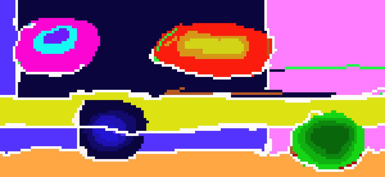 [81b74d] Random Rainbow Shapes