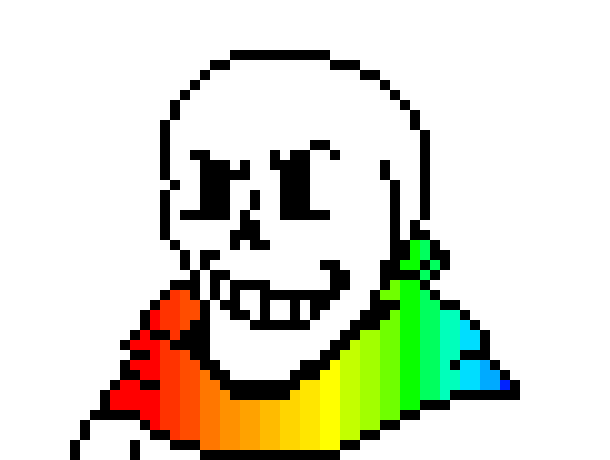 here is the progress of spinshift (storyshift version) sans and papyrus