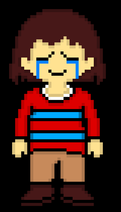 [89a20c] *HP drops down to 0* s-sorry sans, you have to do this on your own *Frisk fades away*