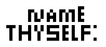 [9664c4] Name thyself