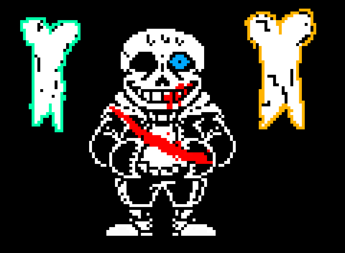[c6437a] UNDERTALE BETRAYER - Sans sprit