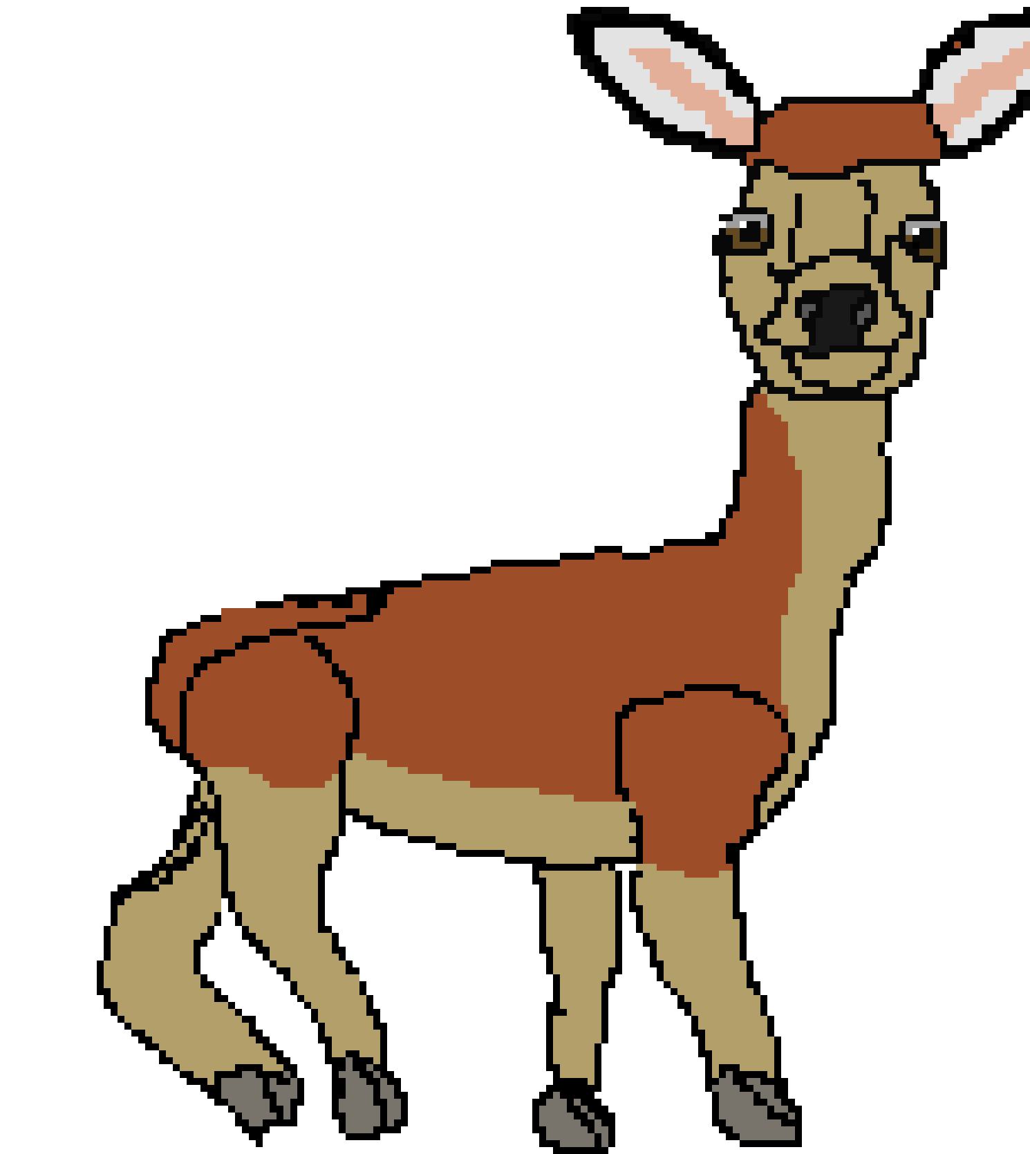 [44997f] Red deer