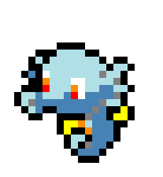[9664c4] Pokemon Pixel Art (Horsea) - Luke Cicero