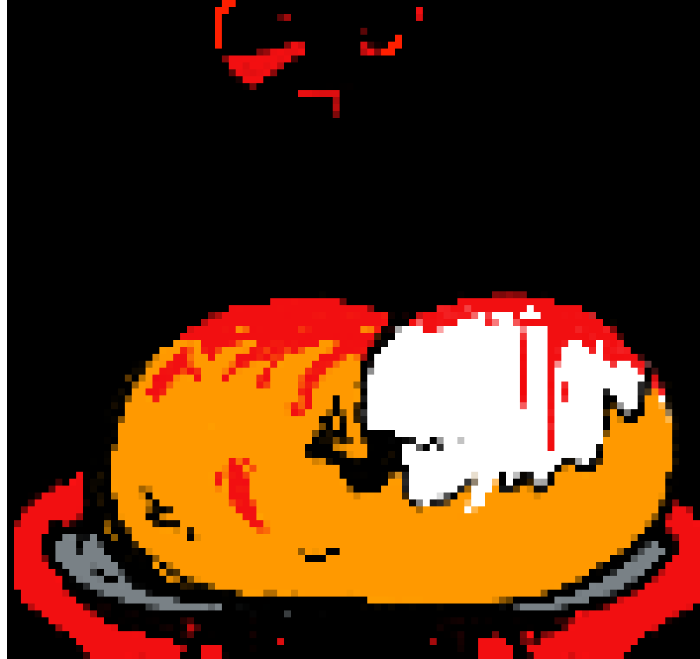 [c2fe0c] *the figure holds out what he calls a "meal"*