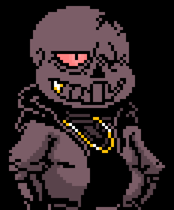[55e4e5] Why is there a robot here? And why is there a "fake ink sans" -deteriorate