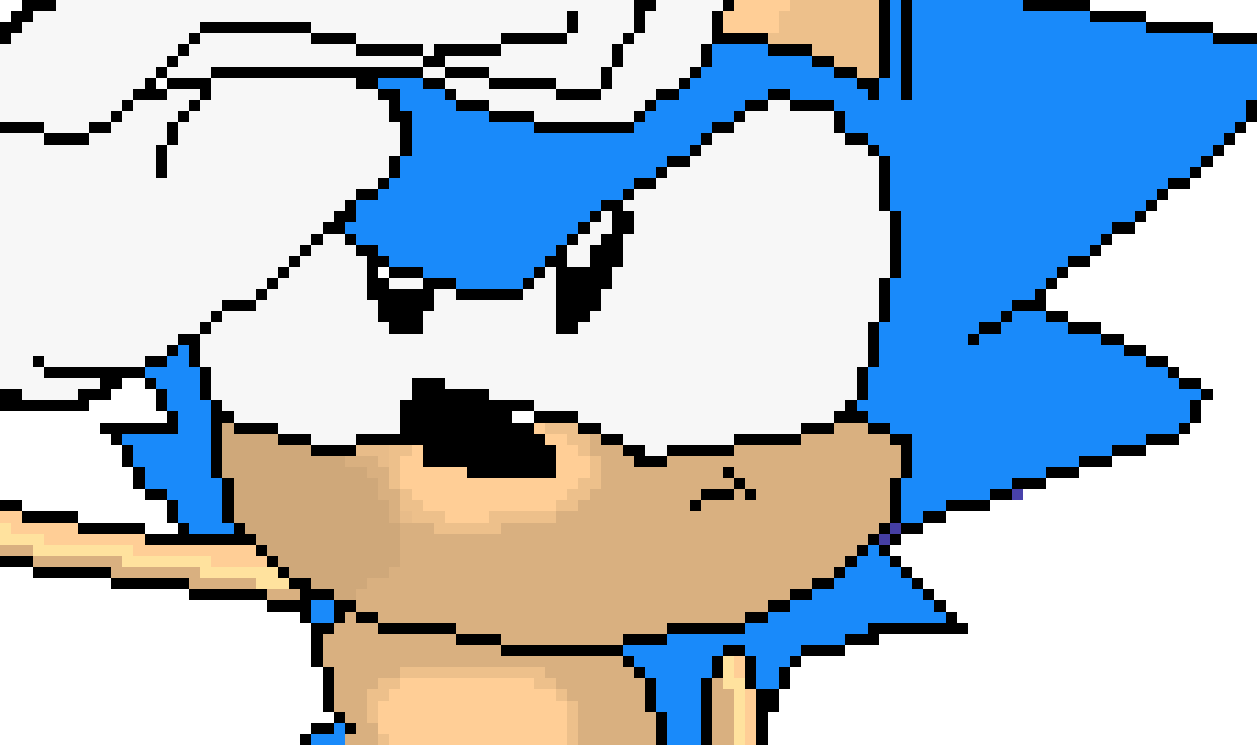 [10304b] Sonic Mania CD Pixel Art - Intro 
