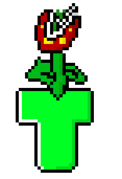 [9664c4] Mario Poisen Piranha plant