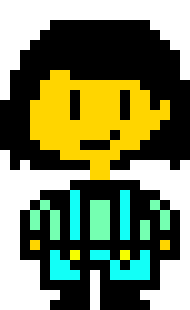 [7aaaf7] Custom Undertale Human Sprite Template