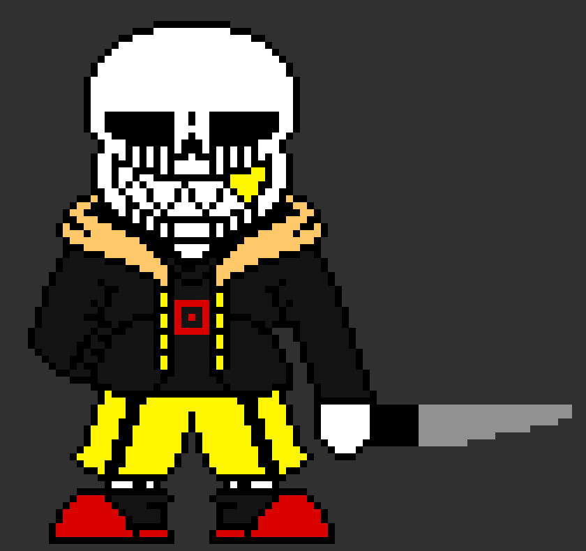 sans is bored.