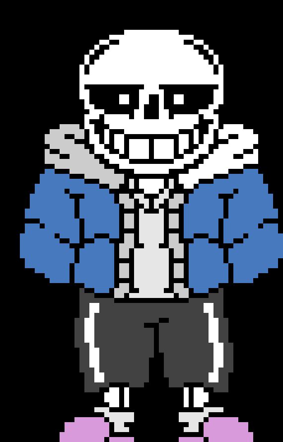[57dac4] welp *starts using a new Sans Sprite*