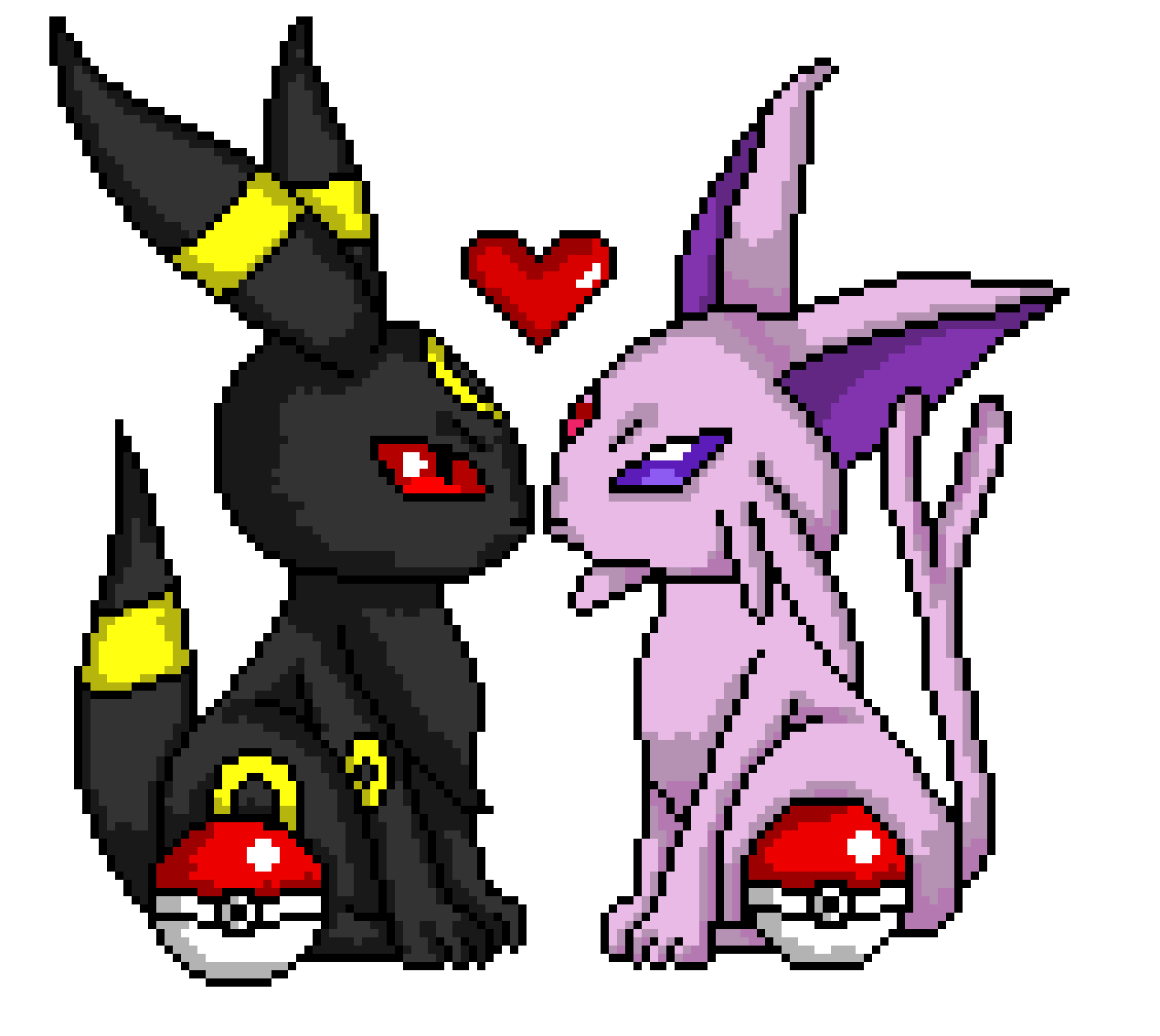 Umbreon X Espeon
