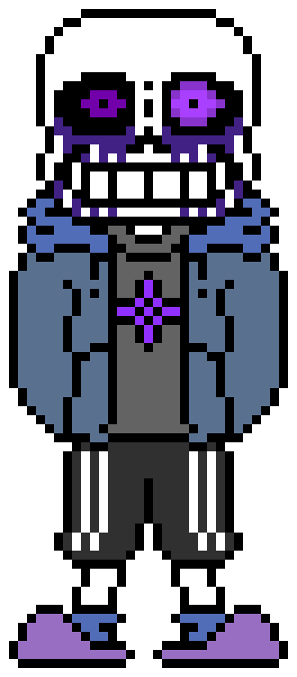 [01770b] Would I rather... Create Impetuous Killer Sans or See you try and Draw DustDust Sans 