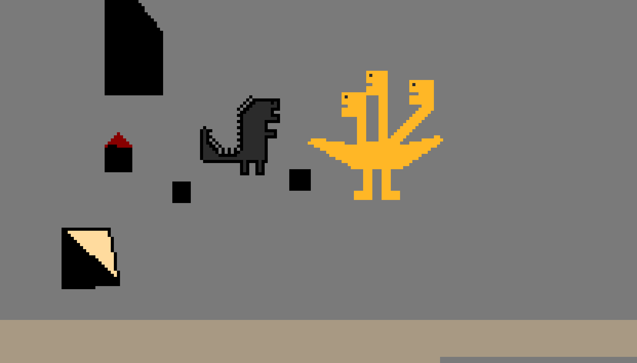 [9664c4] godzilla vs king ghidorah in tokyo