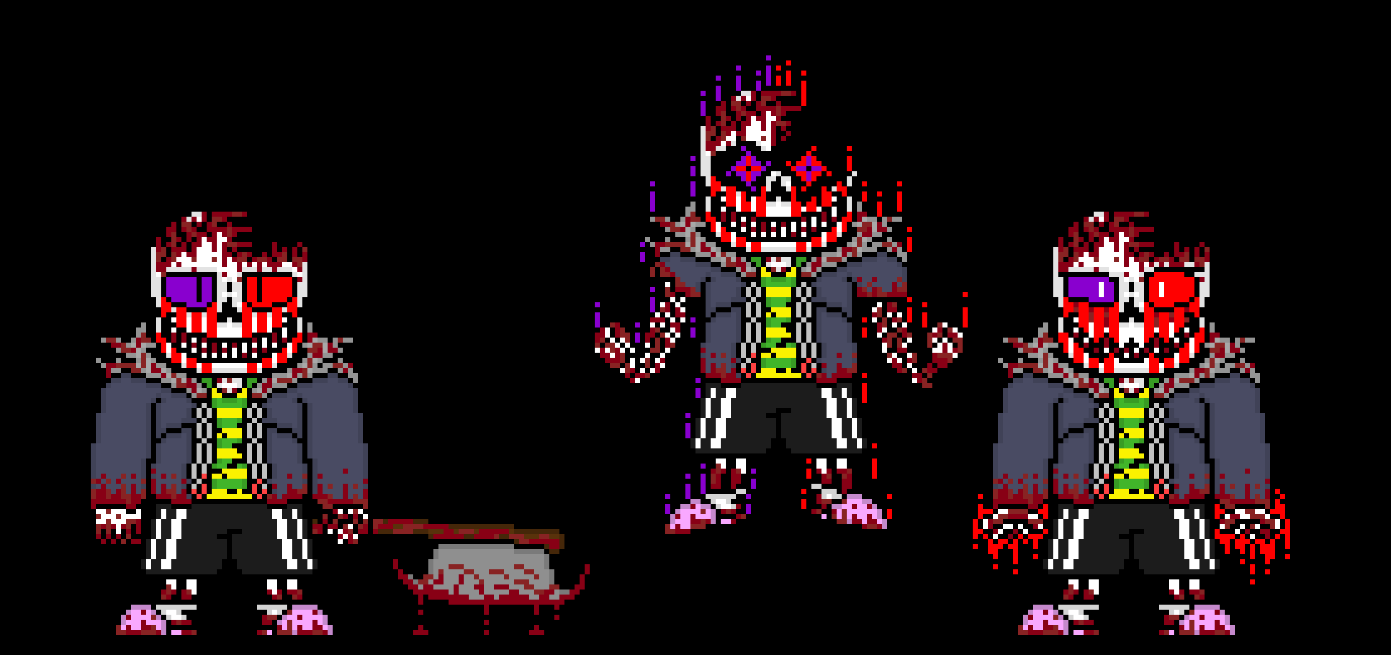 [e8cb42] Creepers Time Trio: ill let Outer and Fell fight ya, ive gotten enough LV today from you dusties *Terror leaves*