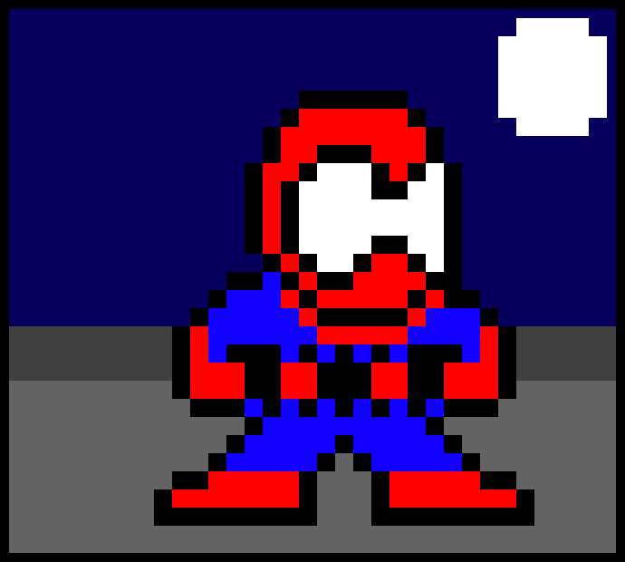 [9664c4] Spider-Man in the night