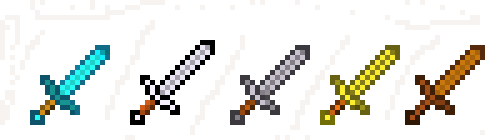 [9664c4] minecraft swords