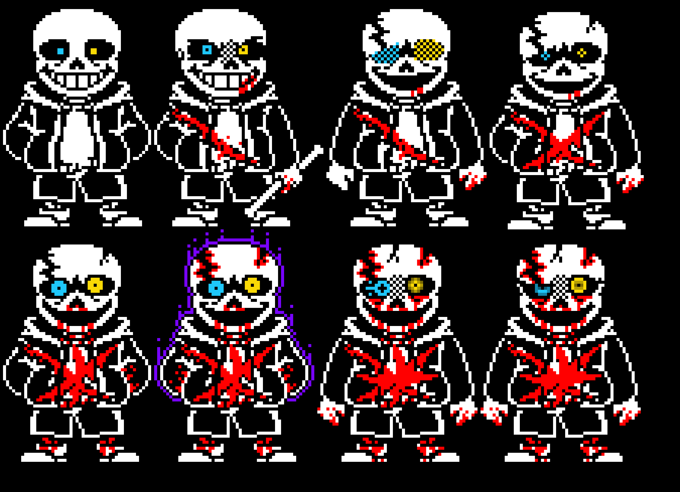 [80feb5] Undertale Last Breath Phases 1-8