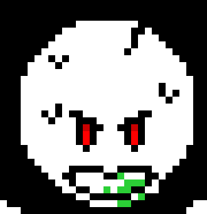 [2d73ea] *Theres a crack on his head, maybe swing at that to finish the job.