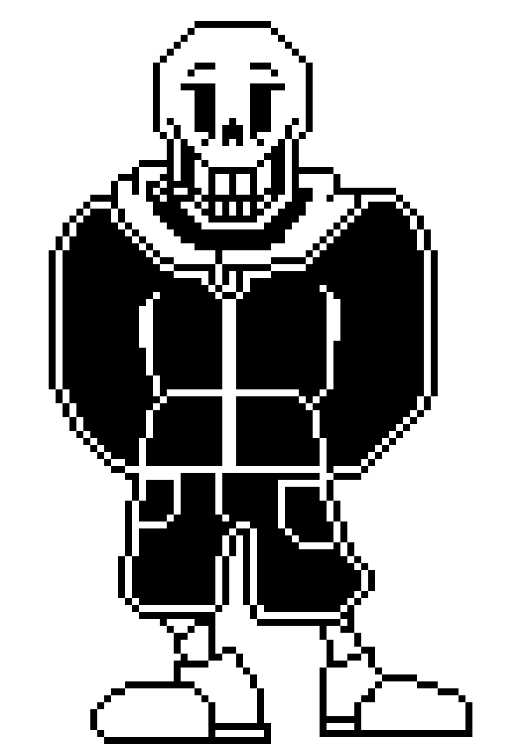 Underswap Papyrus Sprite v5