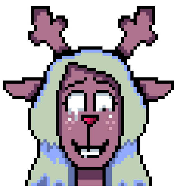 [4caeb9] Noelle Terrified Face Coloured(Snowglobe)