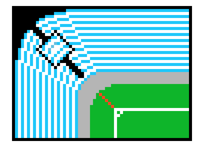 [9664c4] stadium corner
