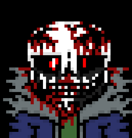 [57dac4] its too late buddy *he starts to tear off a good 4th of the top of Multi's skull as determination pours out of Multi's left eye*