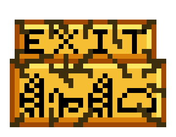 [ca7ed8] Sandstone with a Exit Sign