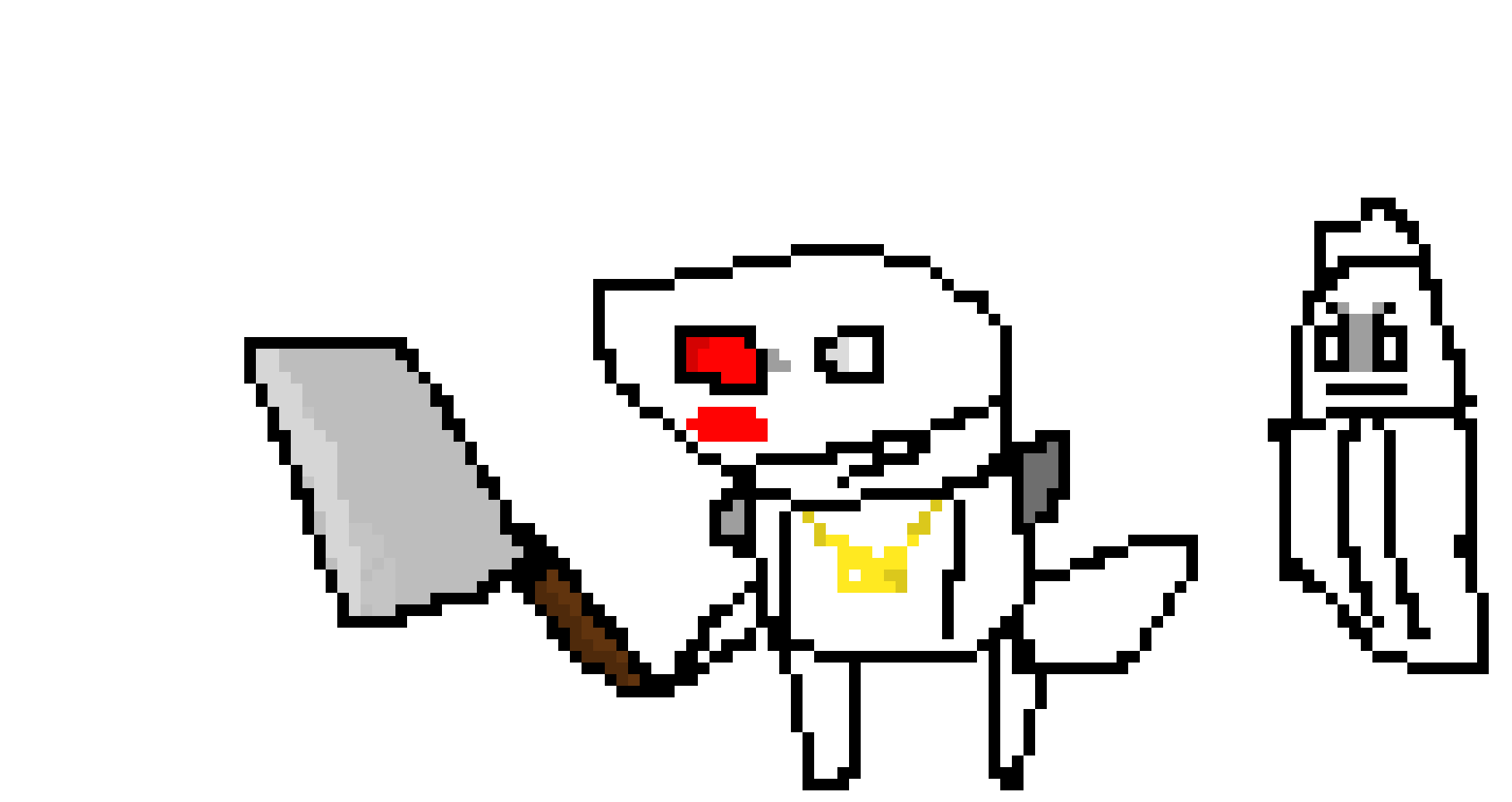 [2ffdf9] cross sans.