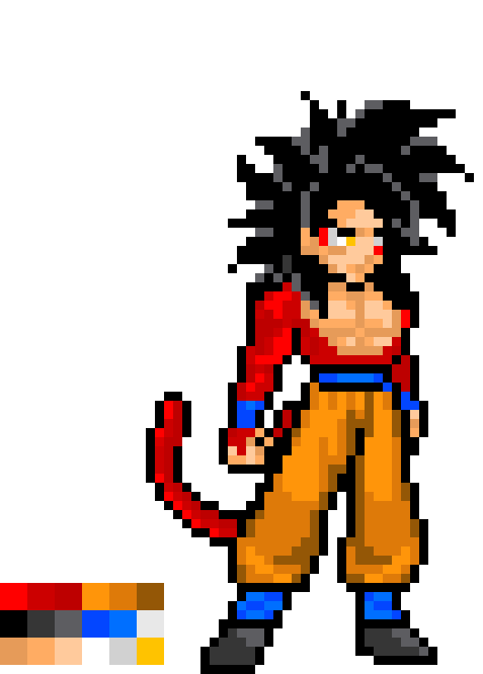 Lunar Saiyan Goku
