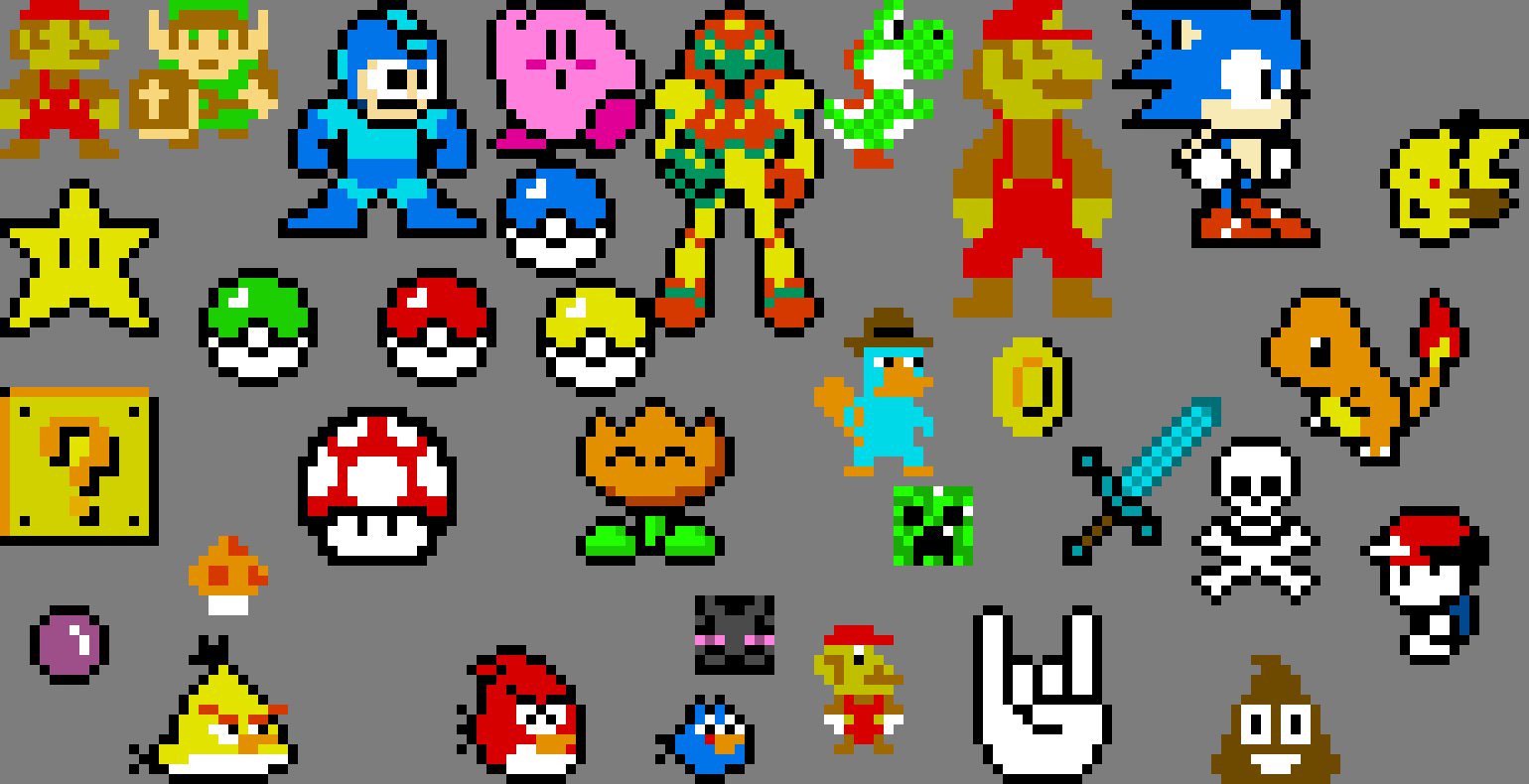 8 bit sprite marathon!