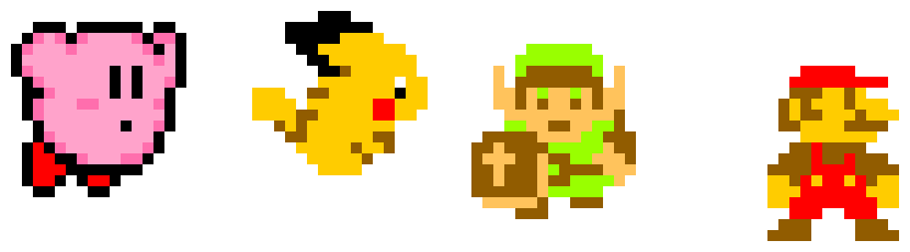SSB Main 4 Characters