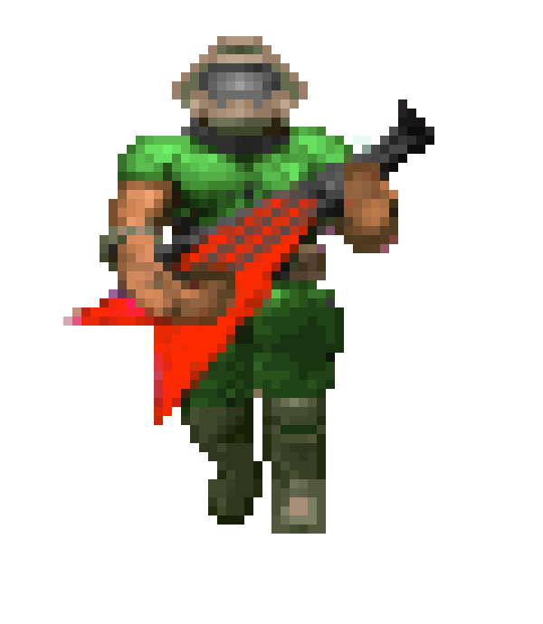 doomguy can guitar