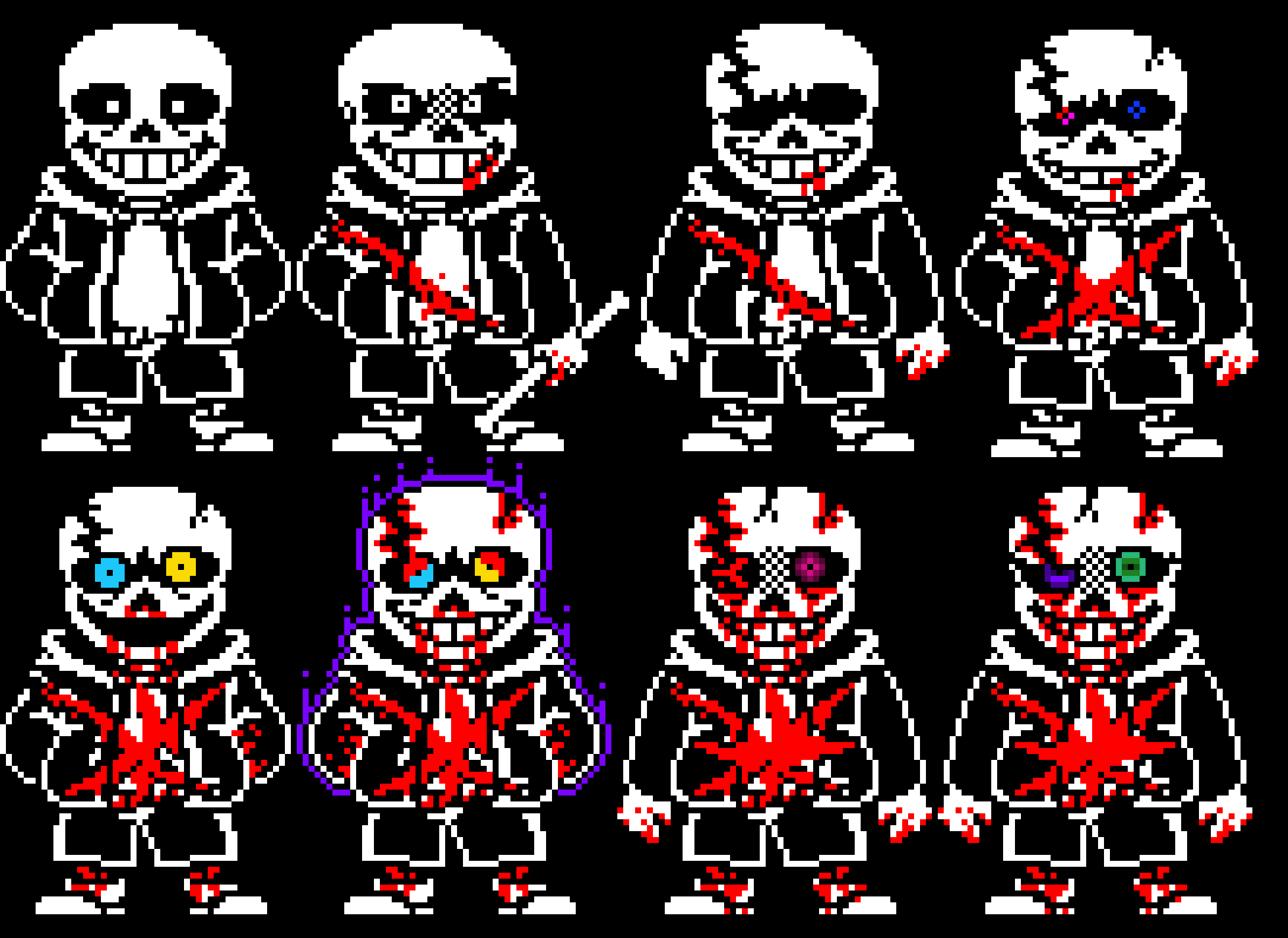 [80feb5] Undertale Last Breath Phases 1-8