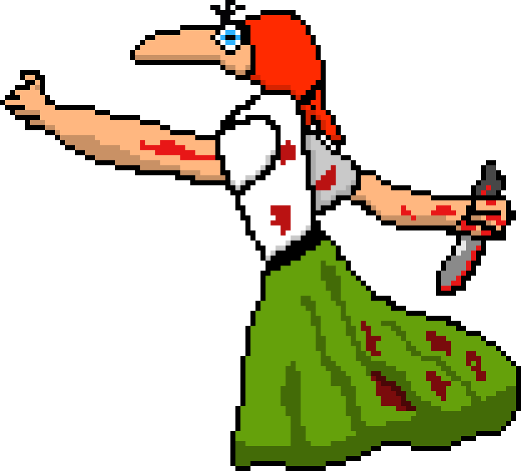 [9664c4] Communist mad lady or something