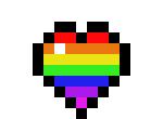 [4a54ab] rainbow heart