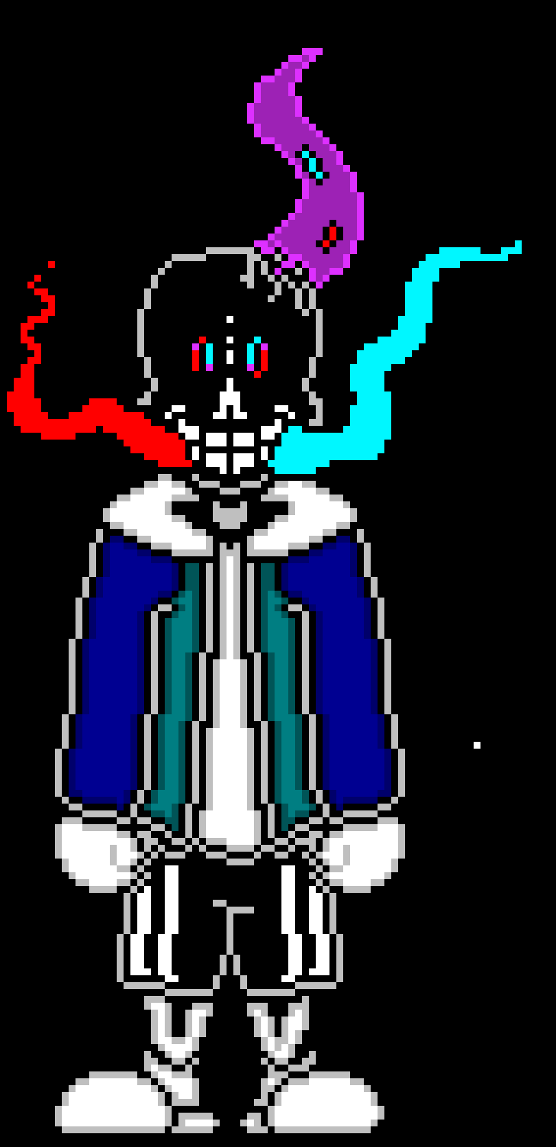 [2fbf6b] heheheh.... hahahahaahah... * The human approaches behind you and papyrus runs away.