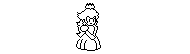 [9664c4] Princess Peach Black and White